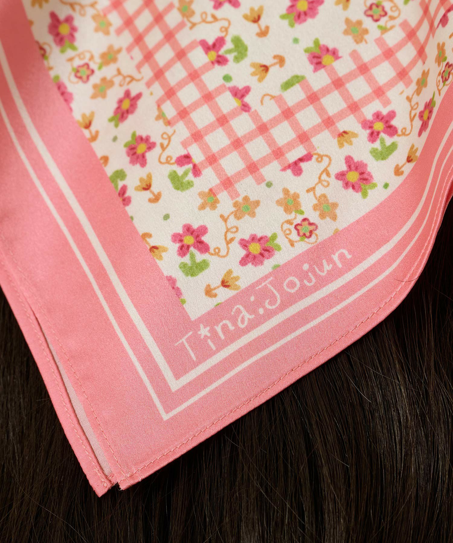 スカーフ/花柄/オリジナル