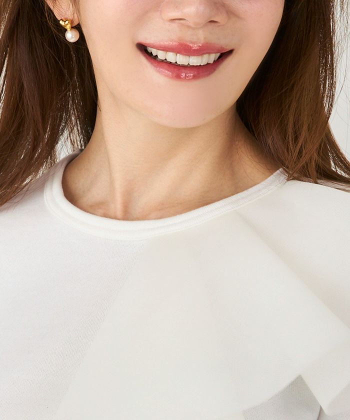 手洗い可 日本製 大人可愛い 上品 きれいめ オフィス 大人カジュアル フェミニン ジョイントスペース