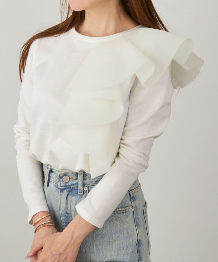 手洗い可 日本製 大人可愛い 上品 きれいめ オフィス 大人カジュアル フェミニン ジョイントスペース