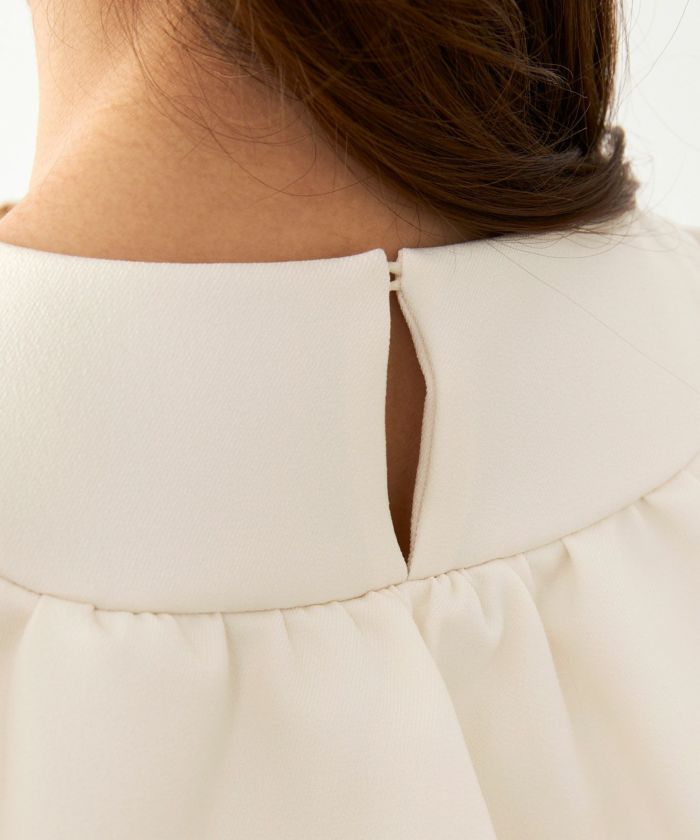 手洗い可 日本製 大人可愛い 上品 きれいめ オフィス 大人カジュアル フェミニン アンチピリング ジョイントスペース