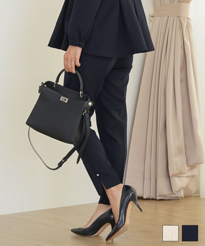 キルティング フェイクダウン ロング コート le reve vaniller 全3色