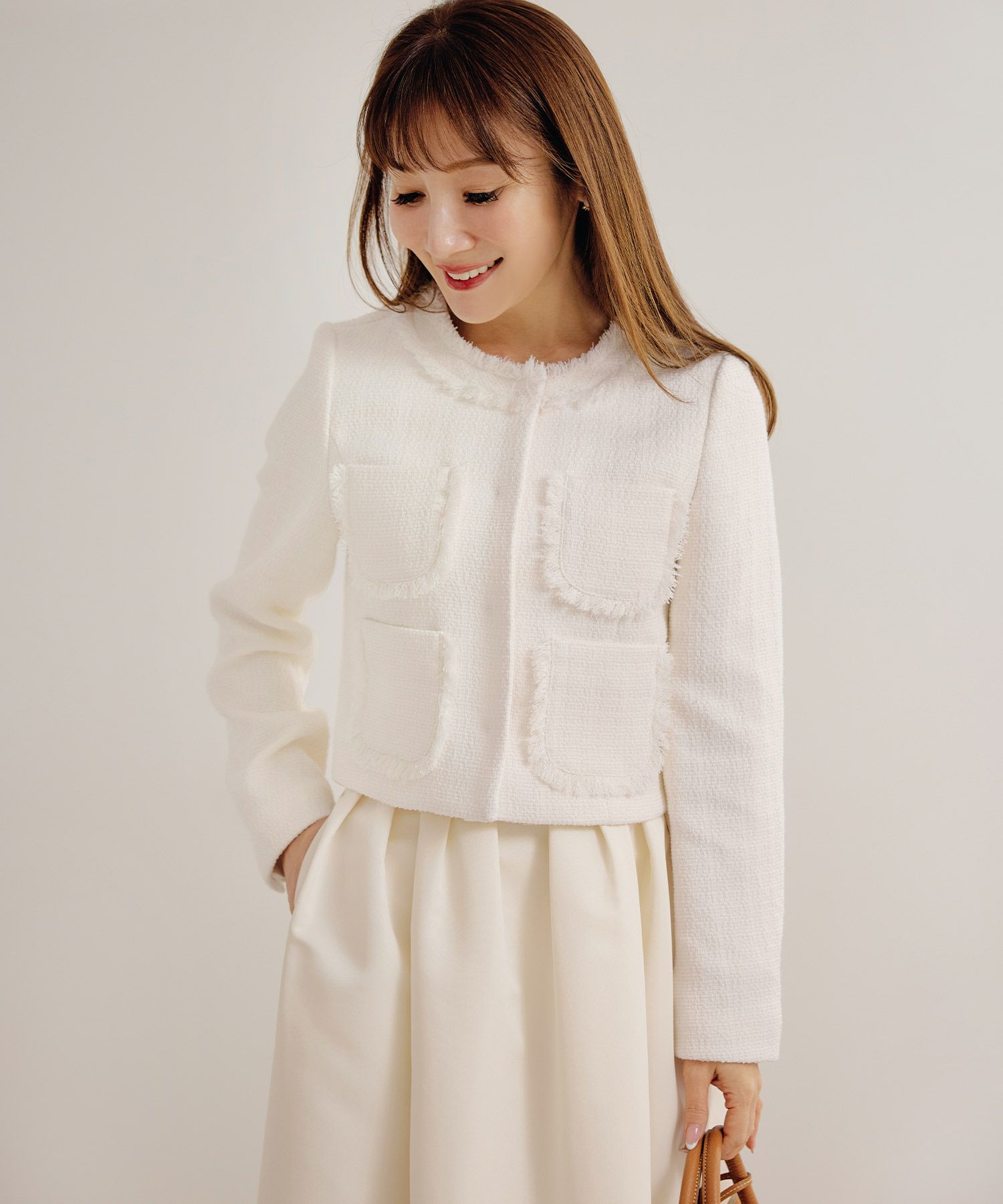 オケージョン 入卒園 上品 フォーマル セレモニー 大人可愛い カジュアル きれいめ S/M/L ジョイントスペース