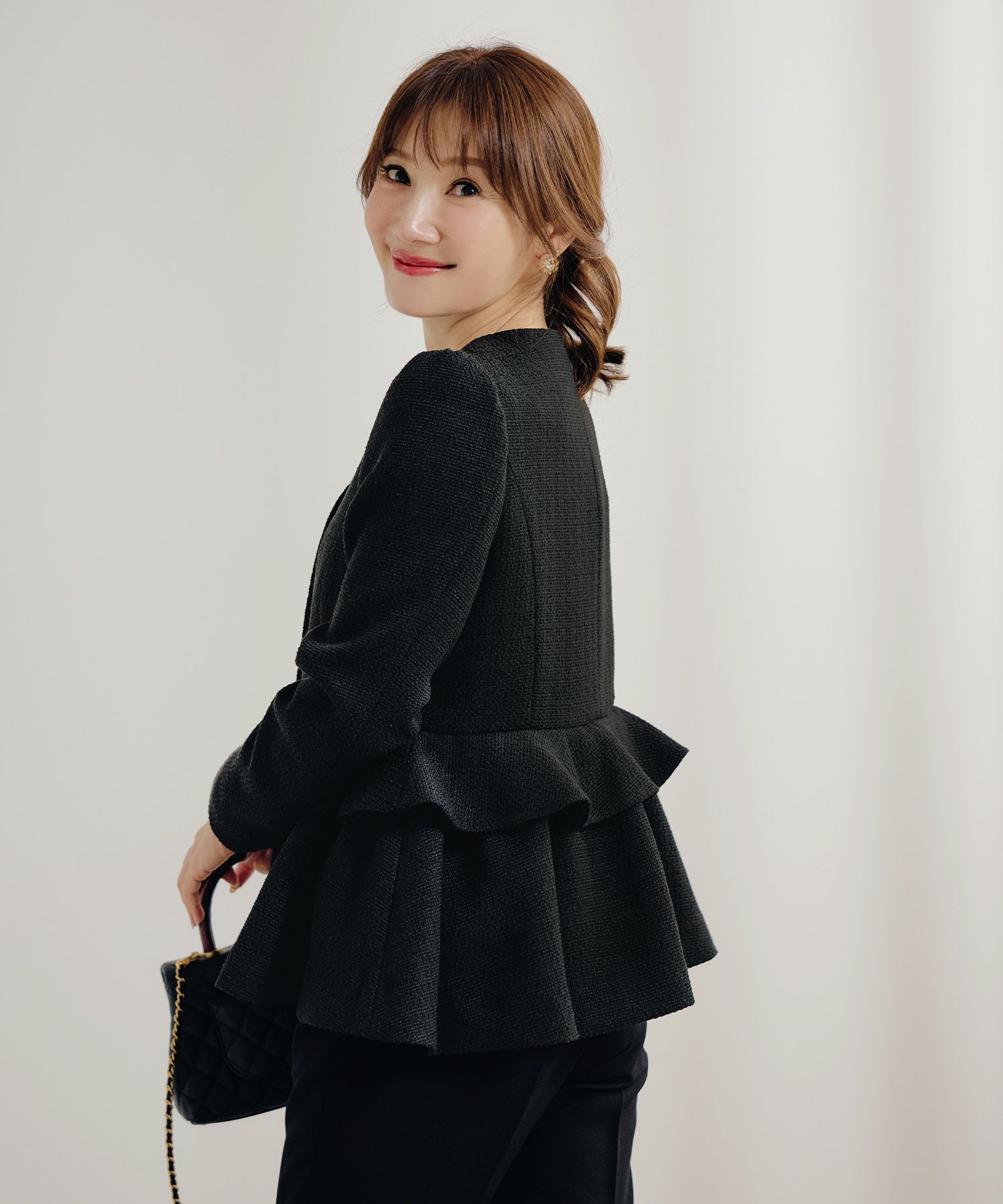 オケージョン 入卒園 上品 フォーマル セレモニー 大人可愛い 体型カバー S/M/L ジョイントスペース