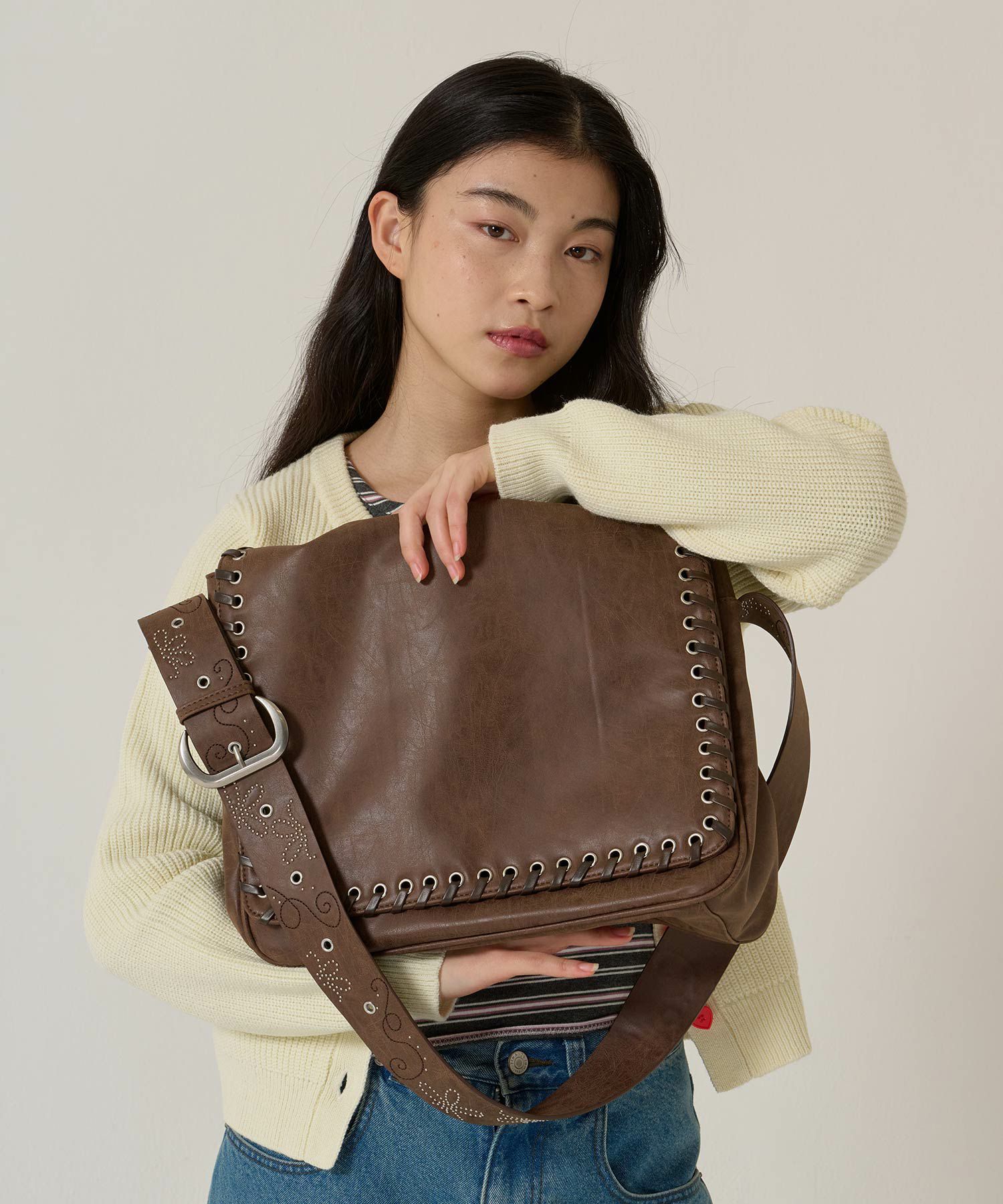 レザー/バッグ/斜め掛け