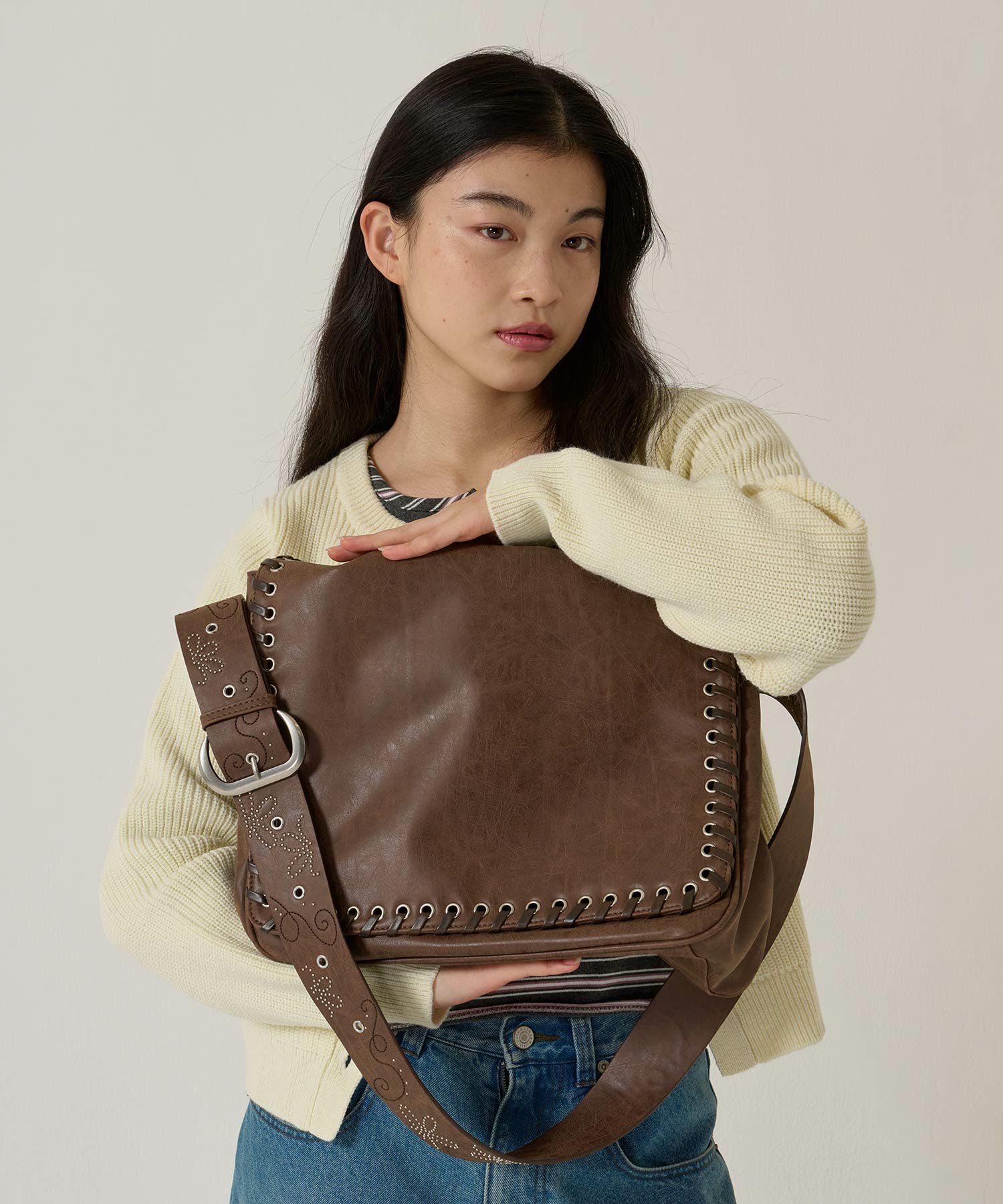 レザー/バッグ/斜め掛け