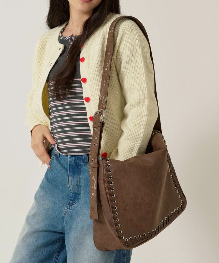 レザー/バッグ/斜め掛け