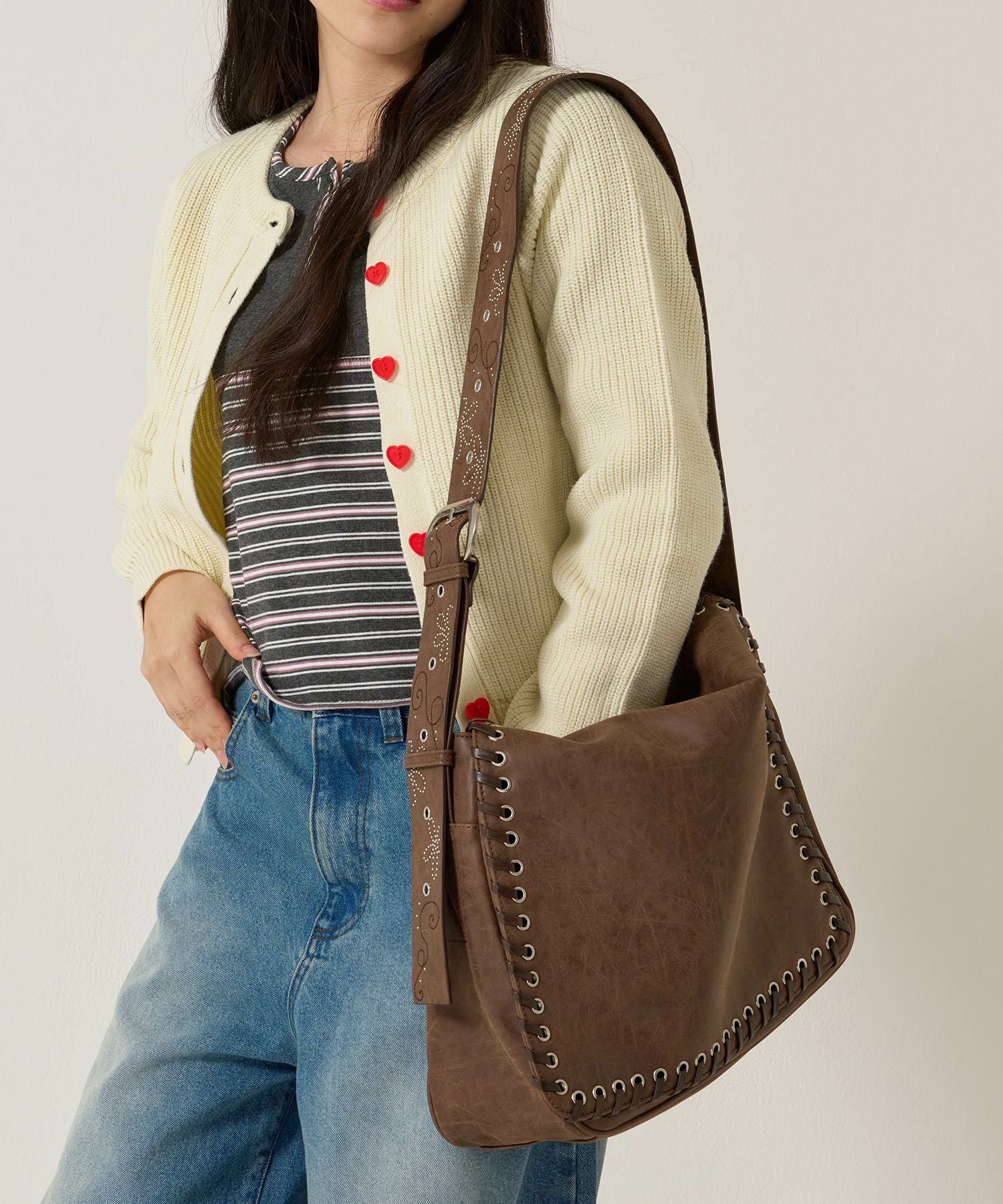 レザー/バッグ/斜め掛け