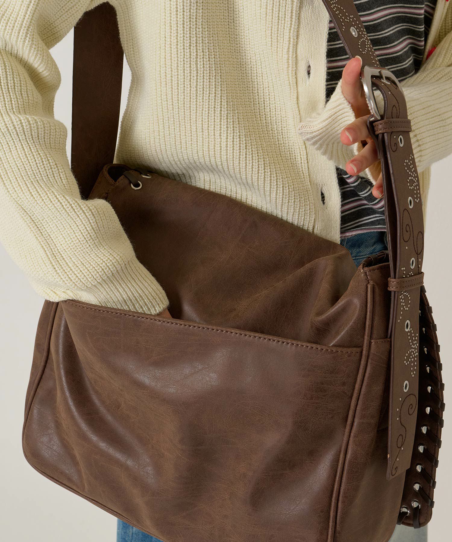 レザー/バッグ/斜め掛け