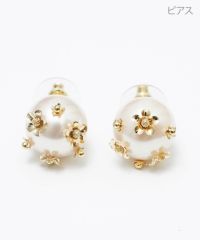 ムーン パール ブロッサム ピアス イヤリング Moon Pearl Blossom Pierce Earring