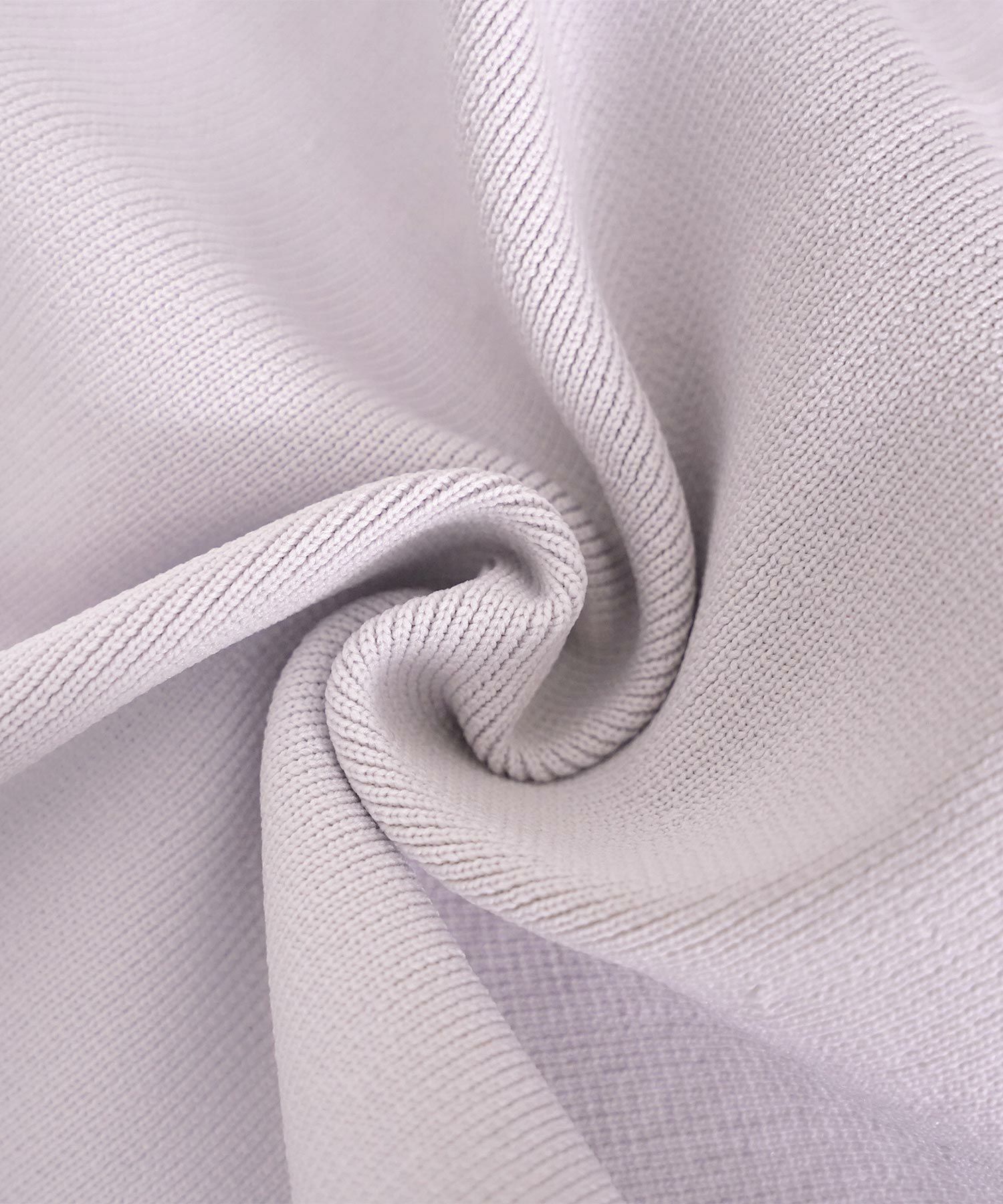 トップス ニット 伸縮 セットアップ 長袖 春 秋 冬 レース 襟 パール アイボリー ラベンダー ネイビー ブラック