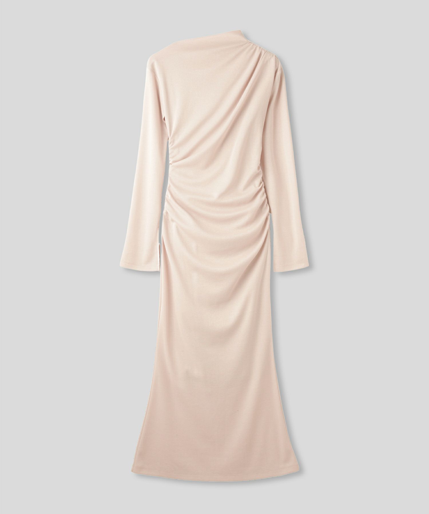 カットソー タイト オフショル ドレス ロングワンピ 前撮り 乾坤式 参列 二次会 パーティ ディナーラウンジ 女性らしい モテワンピ デートコーデ 大人 ディナー あざと可愛い 肌見せ 韓国風 綺麗め 細見え カジュアル スタイル盛れ KINO THE KEI