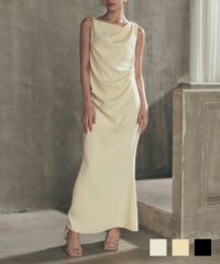 KINO THE KEI 紐アレンジ キャミソール ワンピース　アイボリー KINO THE KEI 紐アレンジ キャミソール ワンピース アイボリー