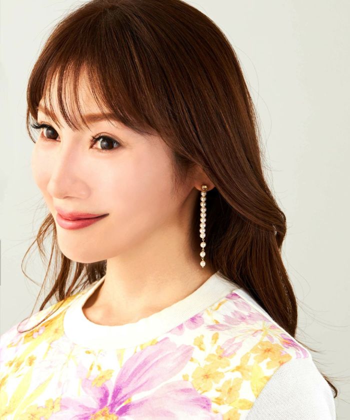 グレース ライン パール ピアス イヤリング Grace Line Pearl Pierce Earring