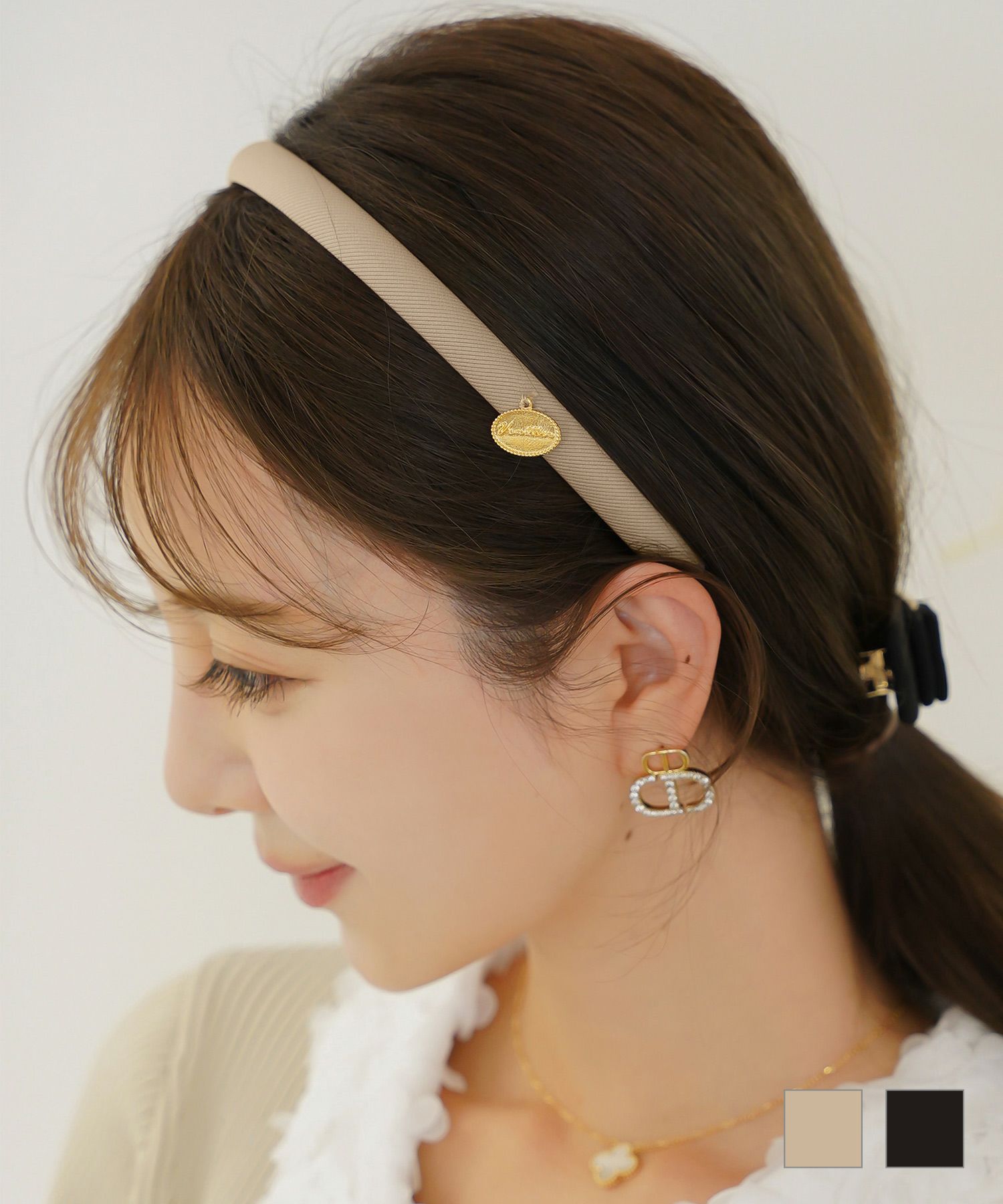 vaniller チャーム付き カチューシャ le reve vaniller 全2色｜lvn955