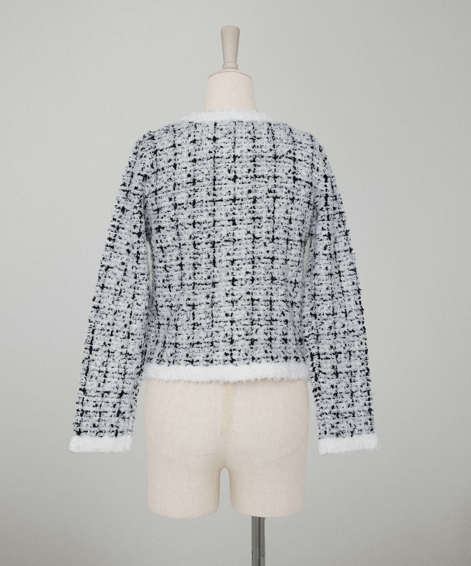 ニット カーディガン トップス レディース ウォッシャブル おしゃれ 秋冬春 きれいめ かわいい ビジネス オケージョン 長袖 柄 おすすめ ジョイントスペース