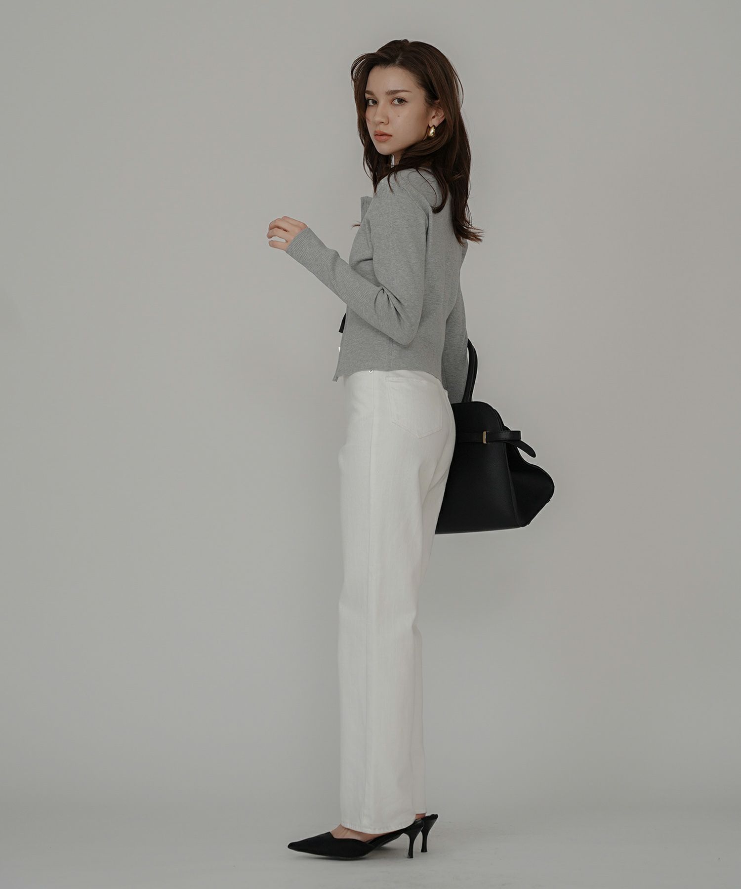 ルーズ 美脚 感動 スタイルアップ ストレートデニム ワイドデニム オシャレ 無地 デニムパンツ  女性らしい モテコーデ デートコーデ 大人 あざと可愛い 肌見せ 韓国風 綺麗め 細見え カジュアル スタイル盛れ KINO THE KEI