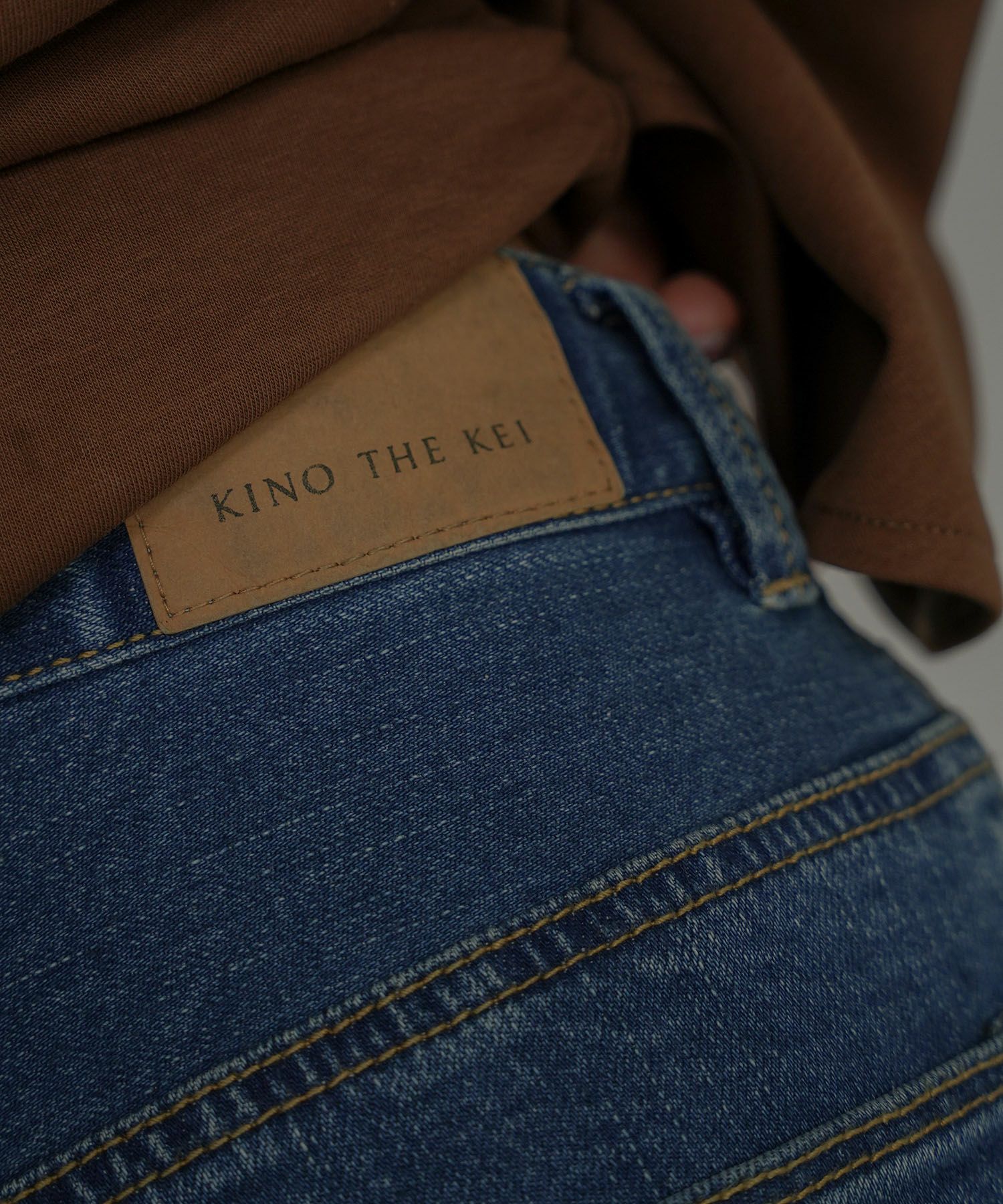 ルーズ 美脚 感動 スタイルアップ ストレートデニム ワイドデニム オシャレ 無地 デニムパンツ  女性らしい モテコーデ デートコーデ 大人 あざと可愛い 肌見せ 韓国風 綺麗め 細見え カジュアル スタイル盛れ KINO THE KEI