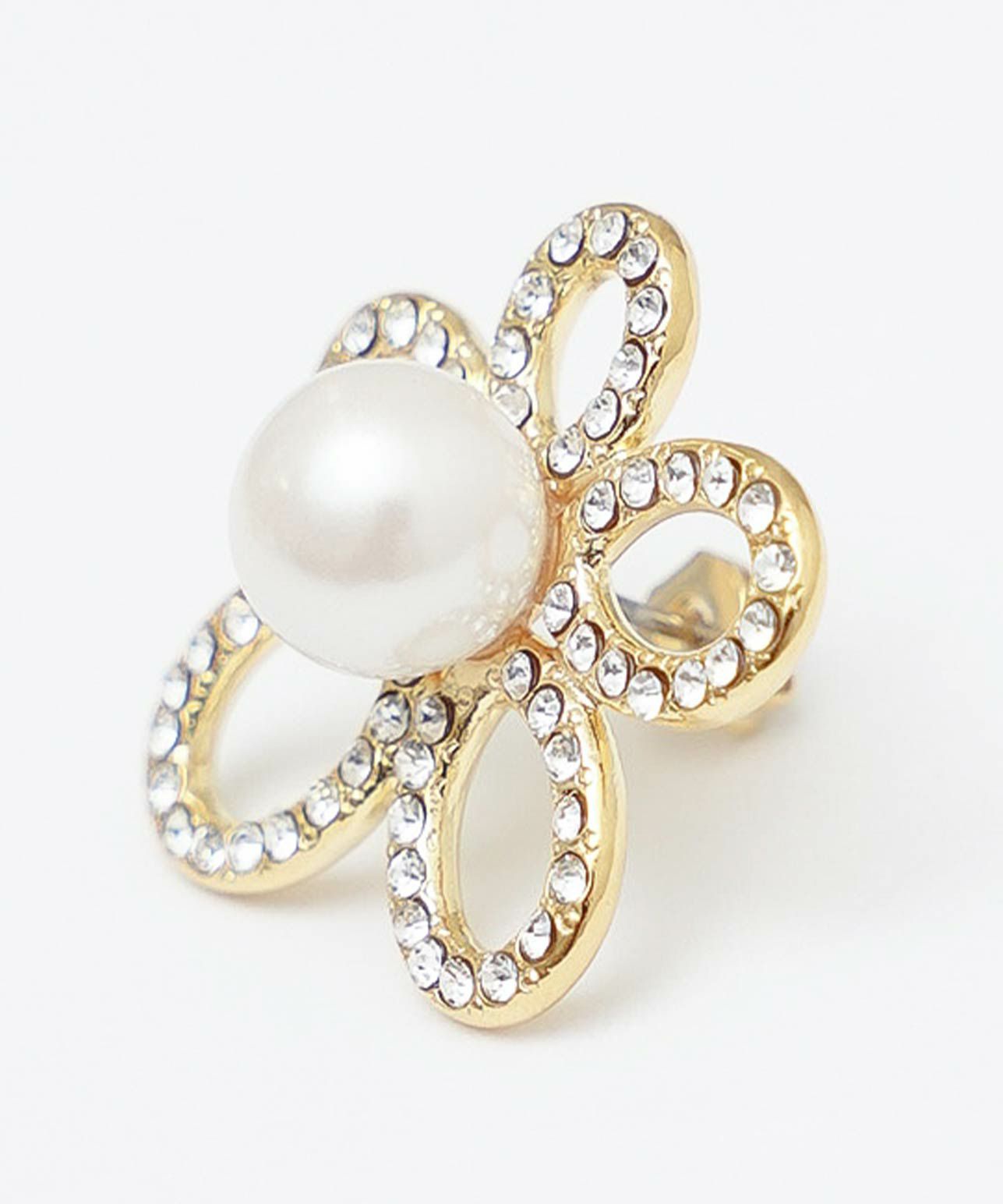 グレース ブルーム パール ピアス イヤリング Grace Bloom Pearl Pierce Earring