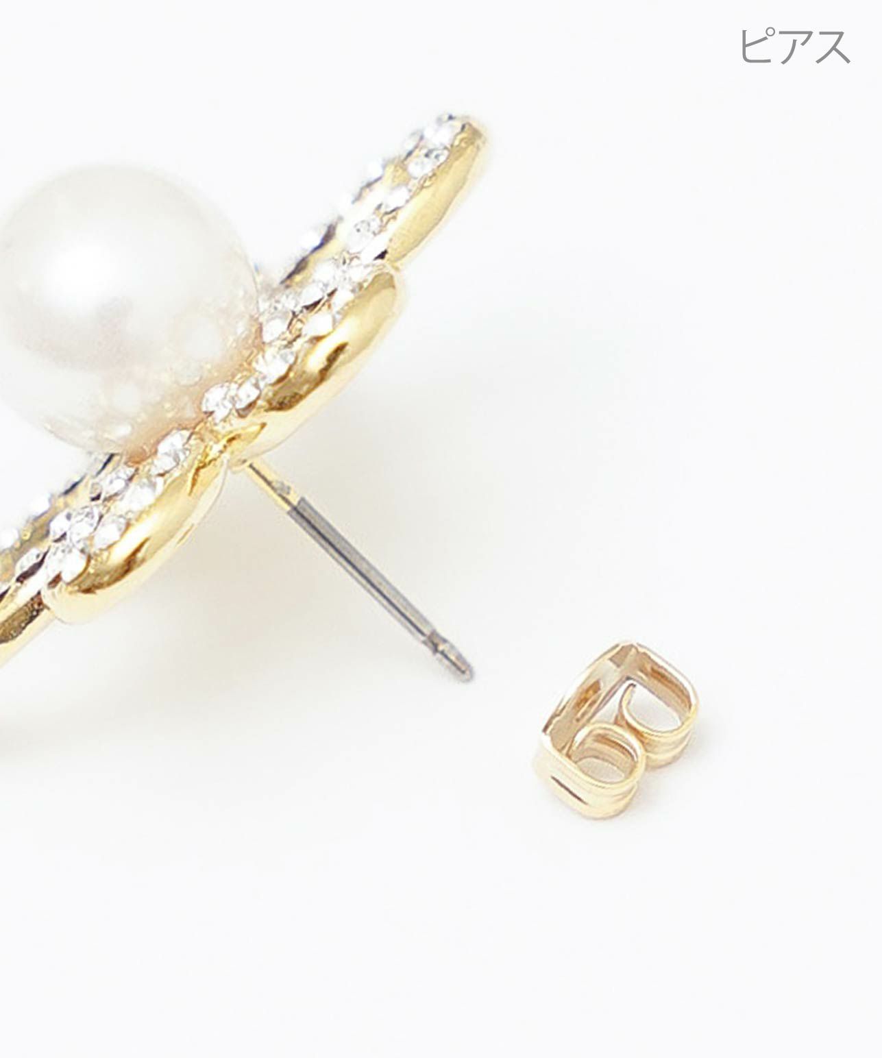 グレース ブルーム パール ピアス イヤリング Grace Bloom Pearl Pierce Earring
