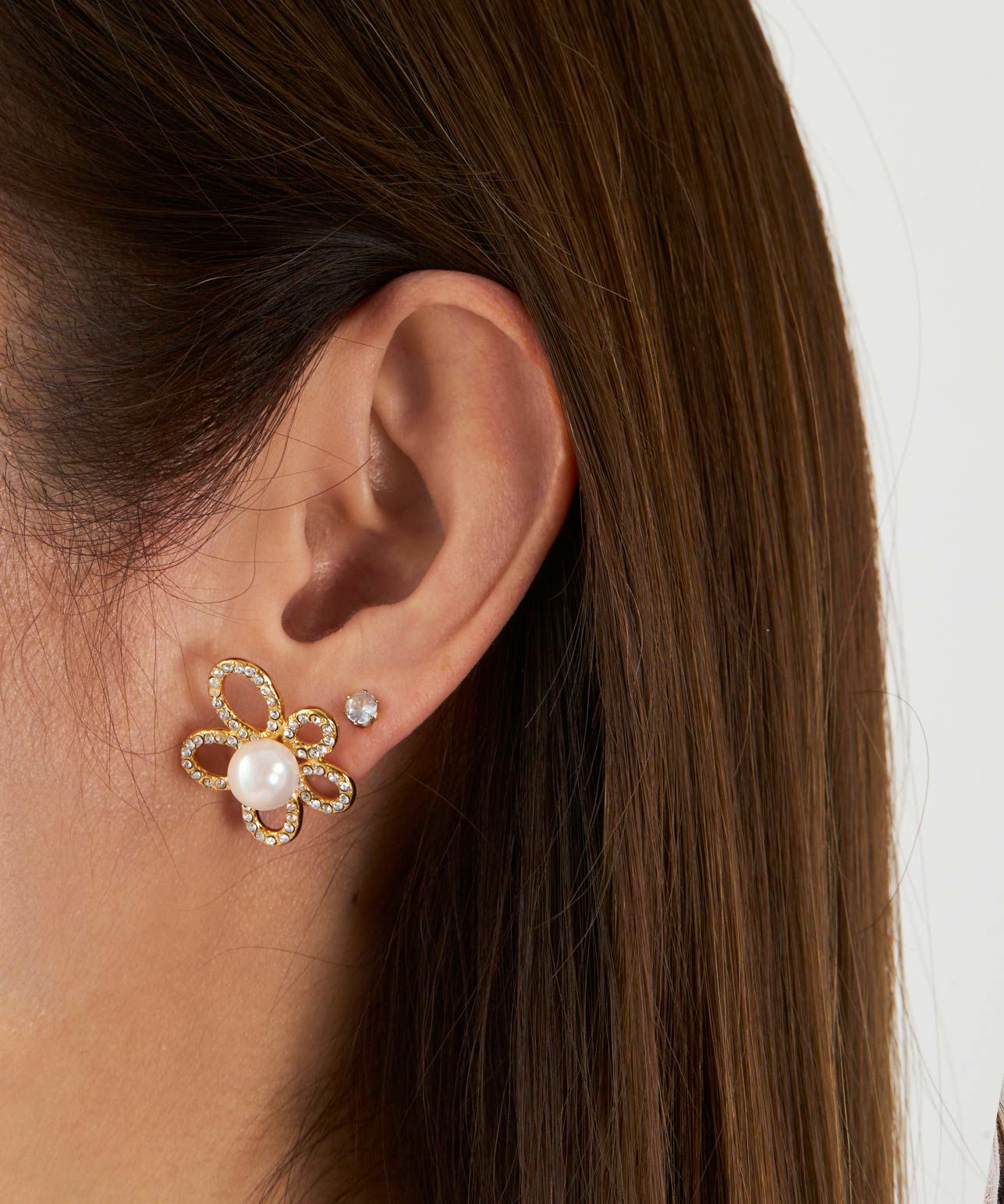 グレース ブルーム パール ピアス イヤリング Grace Bloom Pearl Pierce Earring