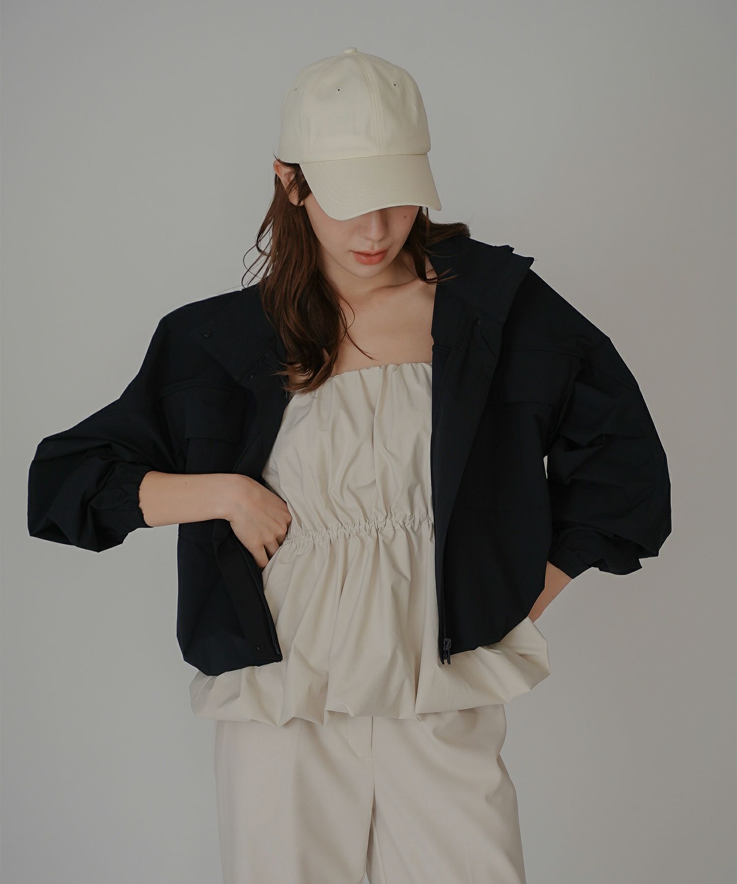 刺繍 サイズ調整 日よけ帽子 シンプル コットン 小顔効果 紫外線 カジュアル ストリート ストカジ ボーイッシュ メンズライク エレガント 海外系 きれいめ 韓国風 韓国系 スタイル盛れ KINO THE KEI