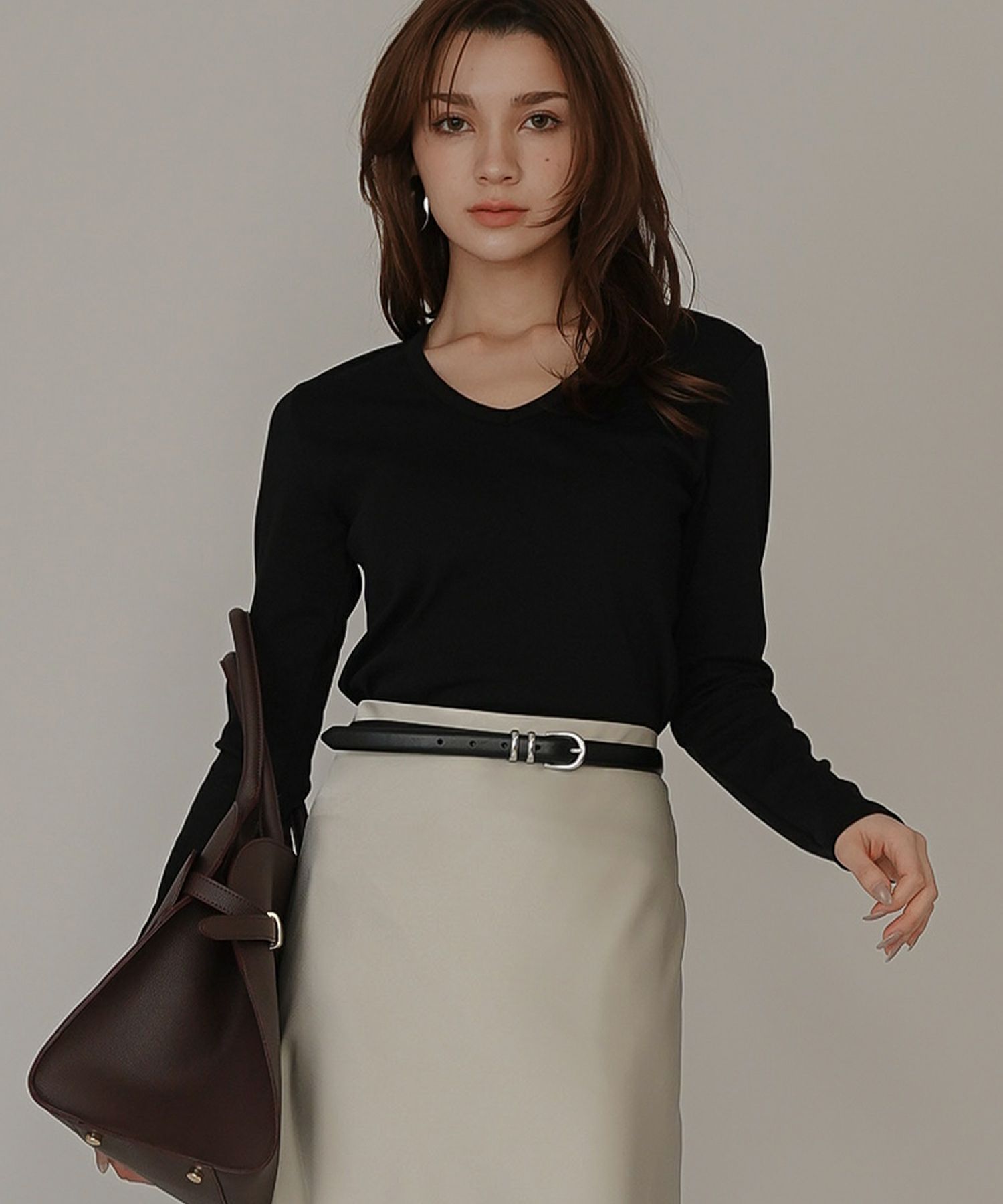 リラックス 休日 ワークアウト ヨガ ジム ウェア ランニング ウォーキング 通勤 通学 ベーシック タイトシルエット スリット入り リブ カジュアル エレガント 海外系 きれいめ 韓国風 韓国系 スタイル盛れ KINO THE KEI