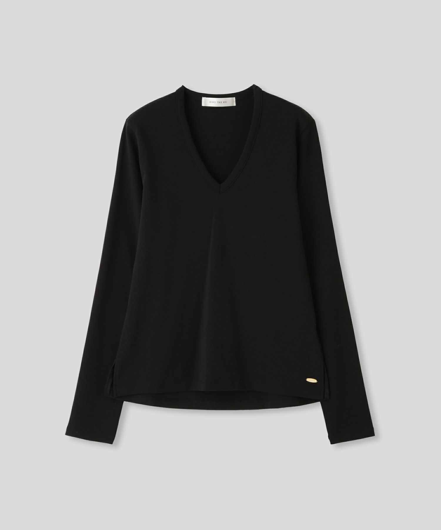 リラックス 休日 ワークアウト ヨガ ジム ウェア ランニング ウォーキング 通勤 通学 ベーシック タイトシルエット スリット入り リブ カジュアル エレガント 海外系 きれいめ 韓国風 韓国系 スタイル盛れ KINO THE KEI