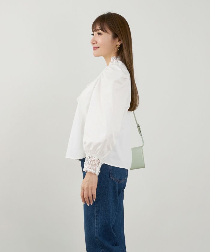 手洗い可 オケージョン 大人可愛い 上品 きれいめ オフィス 大人カジュアル フェミニン 白黒 ジョイントスペース