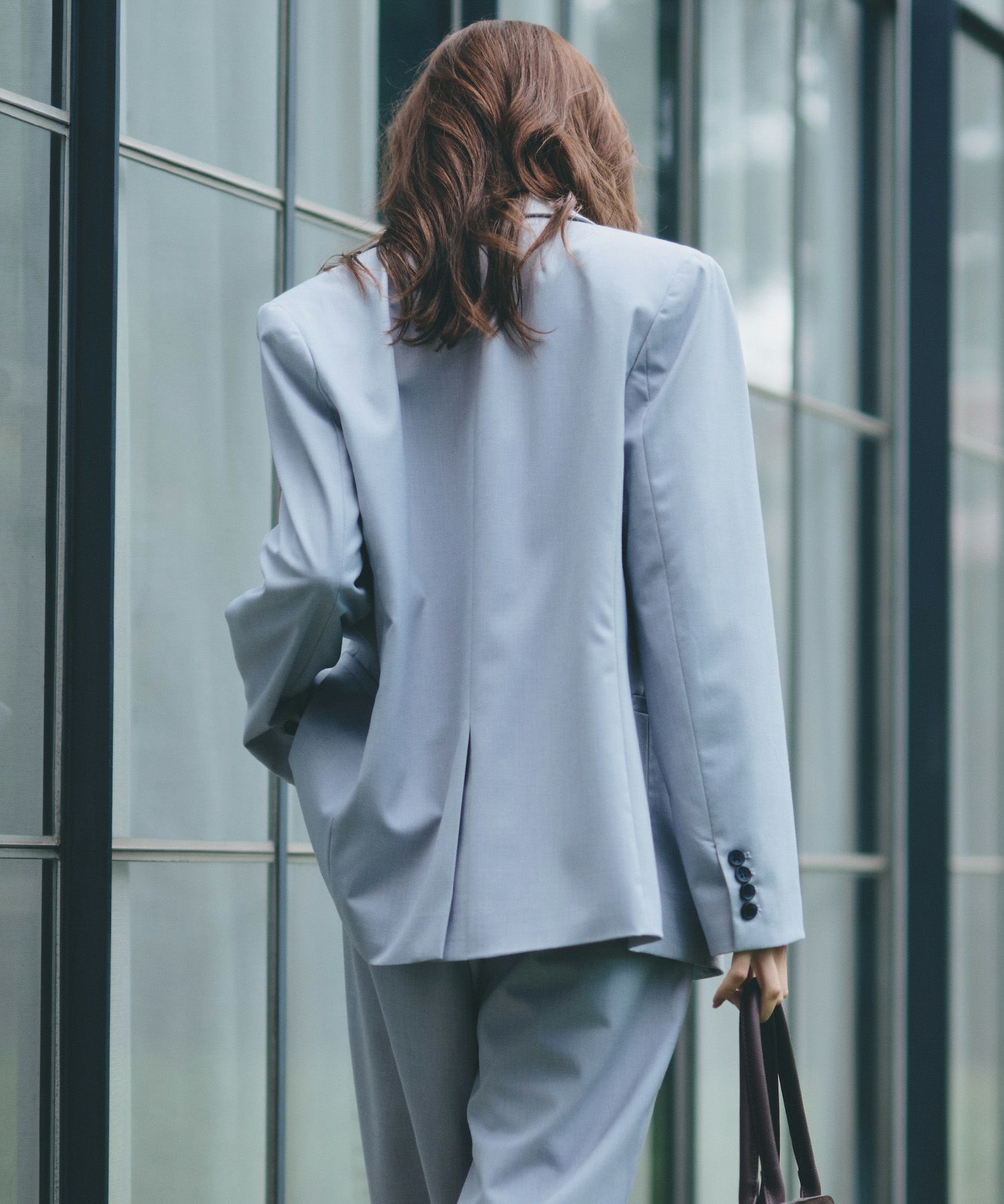 袖スリット 裏地 お洒落 可愛い メンズライク カジュアル シンプル スーツジャケット カジュアル エレガント 海外系 きれいめ 韓国風 韓国系 スタイル盛れ KINO THE KE