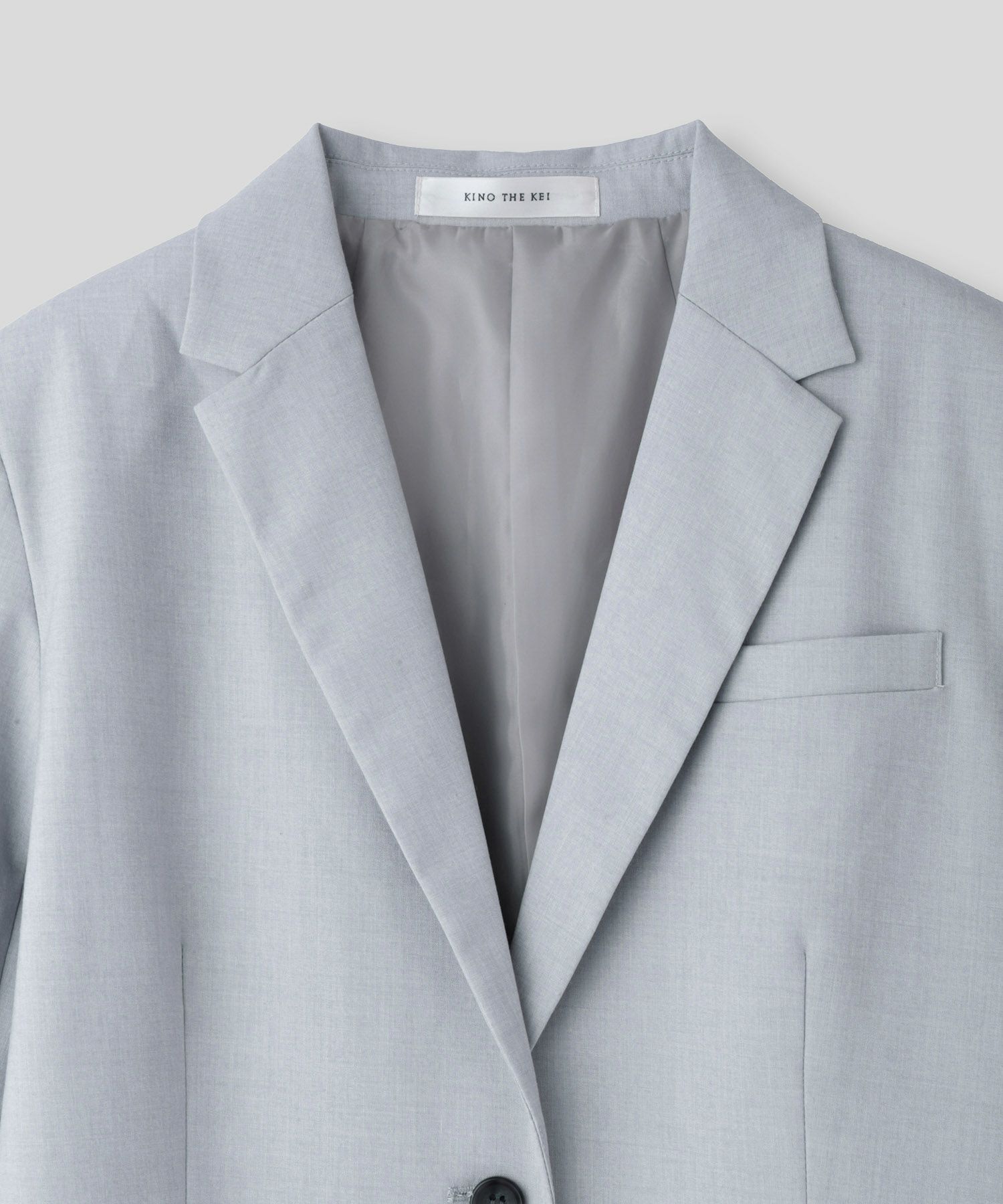 袖スリット 裏地 お洒落 可愛い メンズライク カジュアル シンプル スーツジャケット カジュアル エレガント 海外系 きれいめ 韓国風 韓国系 スタイル盛れ KINO THE KE
