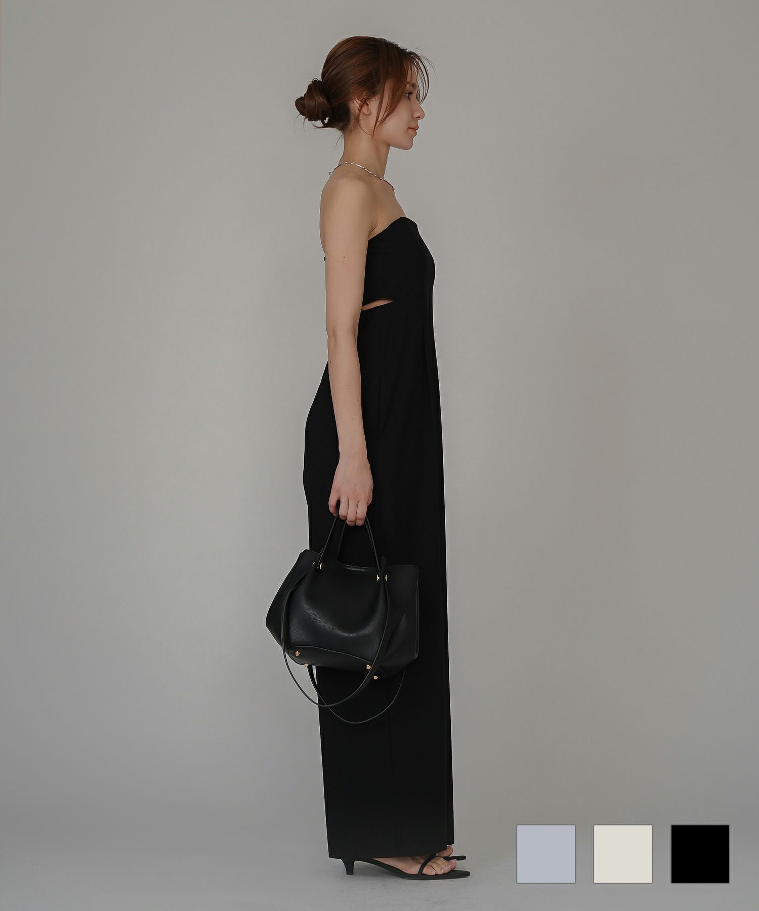 ベア カットアウト オールインワン KINO THE KEI 全3色｜ktk311-0167