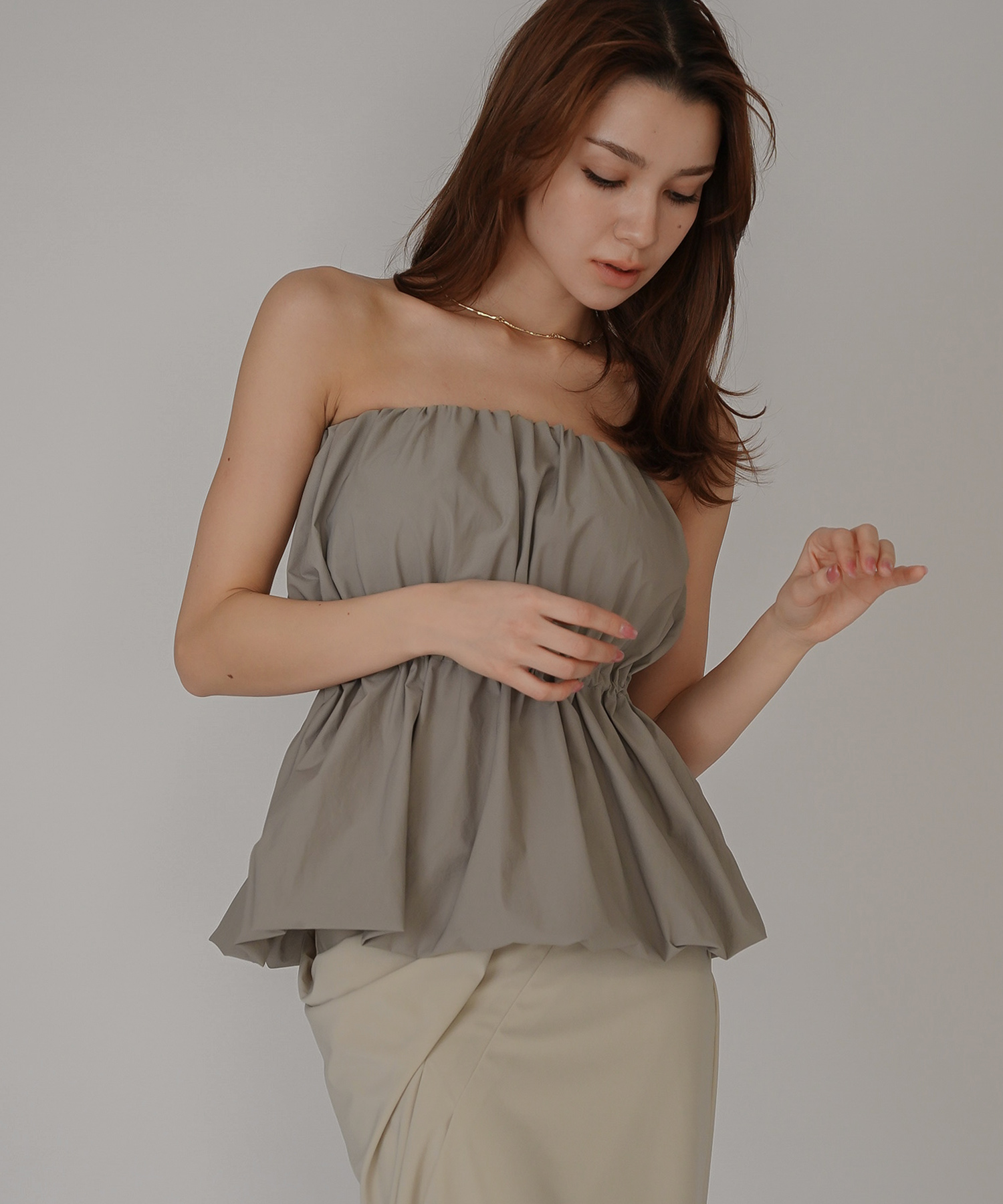 可愛い 大人 大人女子 大人可愛い 通学 学生 女子会 パーティー 着回し デイリー レイヤード インスタ映え 体型カバー 綺麗め 細見え オフショル KINO THE KEI