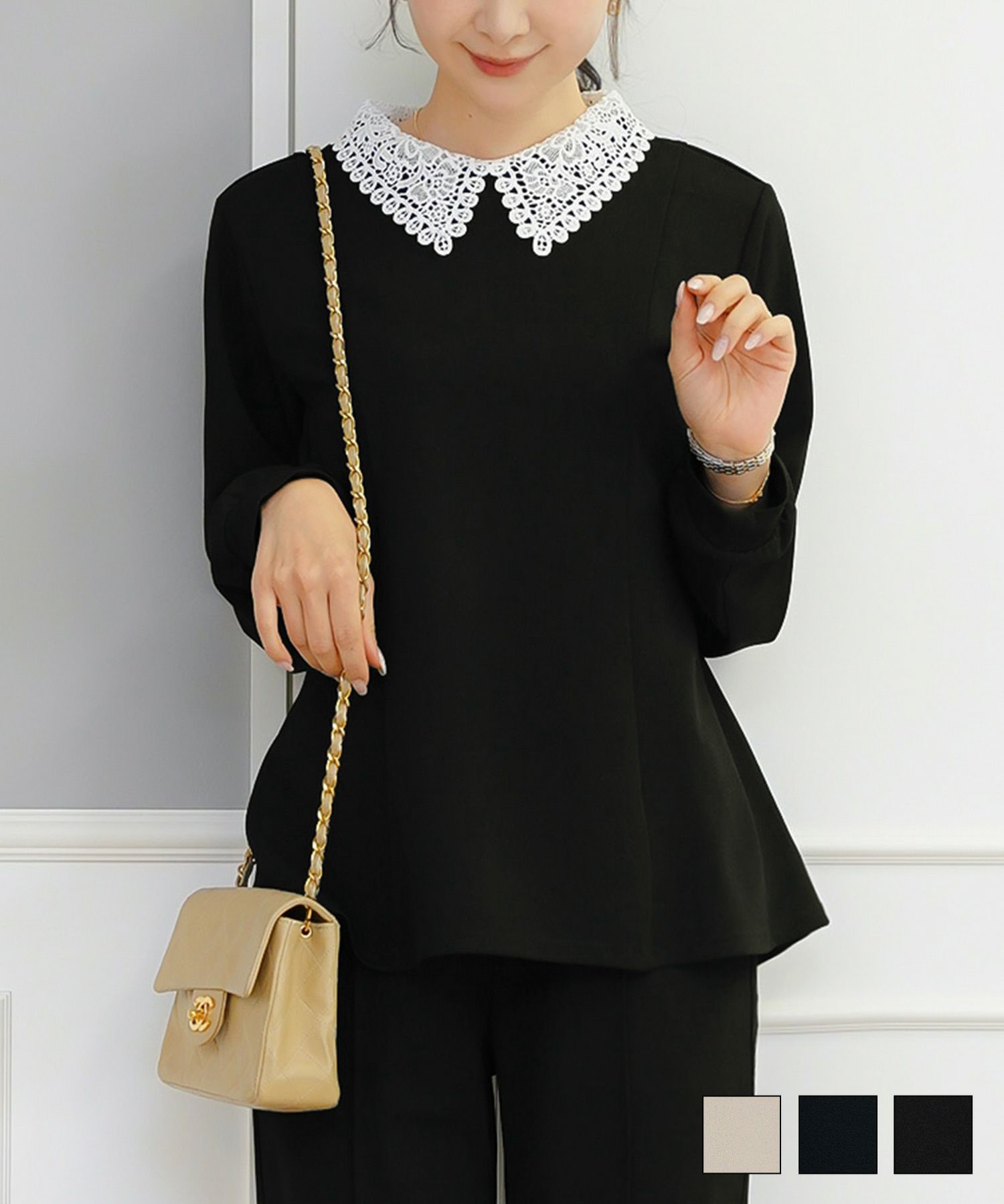 リボン バタフライ ライトアウター le reve vaniller 全2色｜lvn211